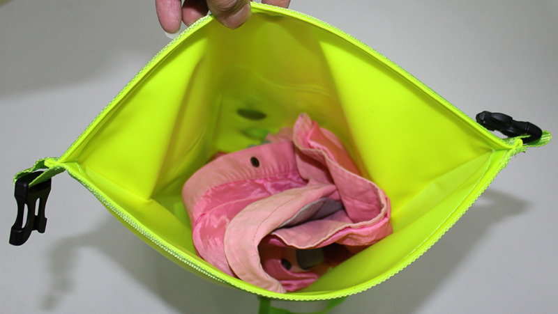 1 Stück Schwimmtasche zur Aufbewahrung, aufblasbar, Sicherheitsboje, Rettungsschwimmer, mit Hüftgurt, Schwimmen, Surfen, Rettungsboot